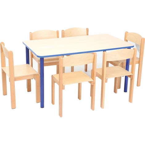 Scaun Moje Bambino Marimea 3, Lemn Natur - imagine 3