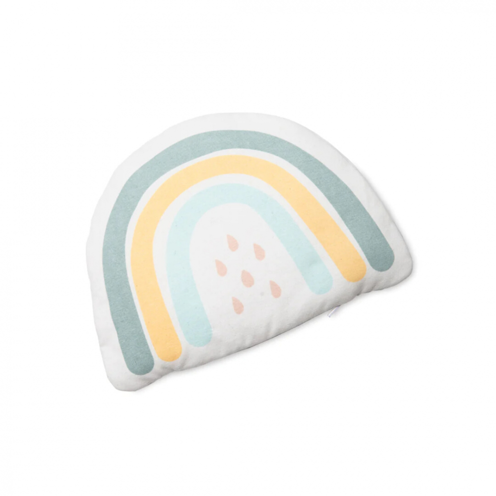 Perna Anti-Colici Doomoo Snoogy Rainbow, Bumbac Organic - imagine 6