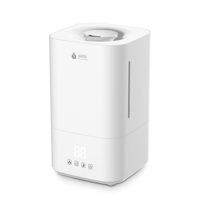 Airbi Cuboid Alb - Umidificator Smart 4in1 - imagine 6