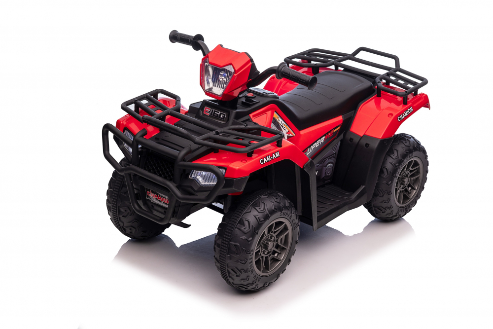 ATV Electric Nichiduta Red 12V cu Scaun Piele - imagine 3