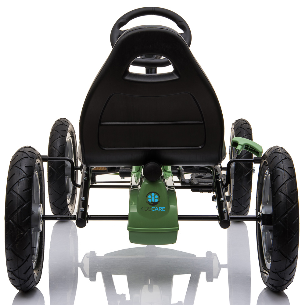 Karera Kidscare - Kart Pedale Verde Copii 4-9 Ani - imagine 4
