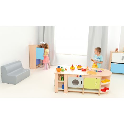 Bucătărie Qaudro Alb | Moje Bambino Modulară - imagine 14