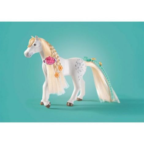 Playmobil Spălătorie Isabella & Calul - Joc Creativ - imagine 4