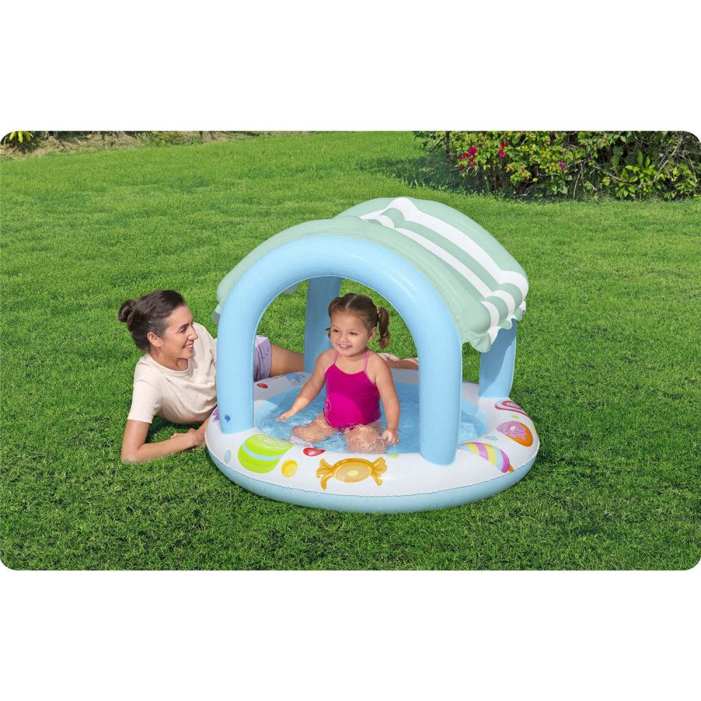 Piscina Bestway cu Parasolar pentru Bebelusi - imagine 9