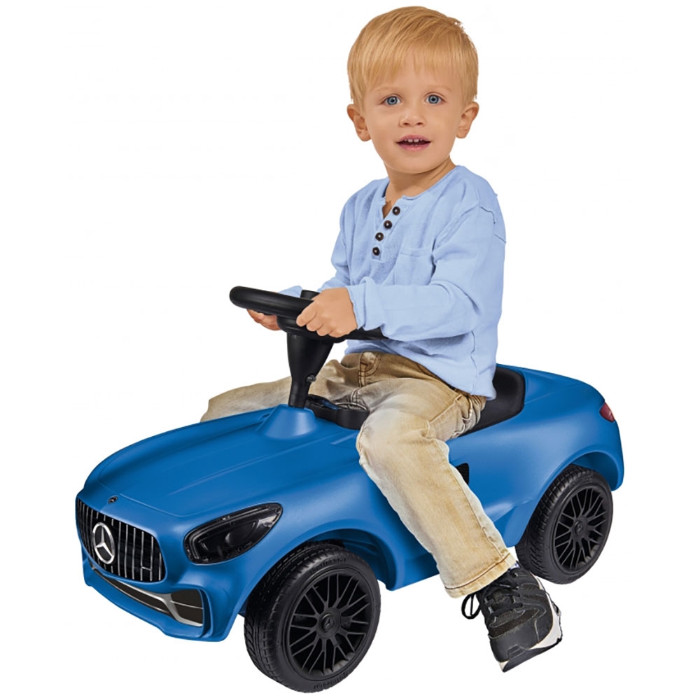 Masinuta Big Bobby Mercedes AMG GT, Albastru - imagine 3