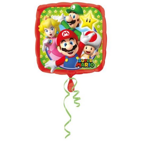 Balon Super Mario Amscan 45cm - Decor Petrecere