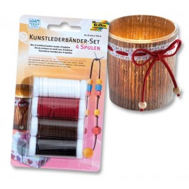 Snur Piele Artificială Folia, Set 4 Role