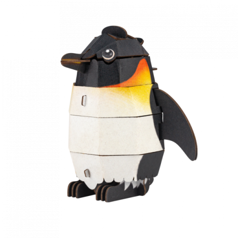 Puzzle 3D Pinguin cu Sunete Mieredu - imagine 2