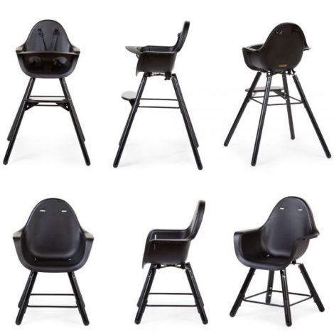 Childhome Evolu 2 - Scaun masă reglabil negru - imagine 5