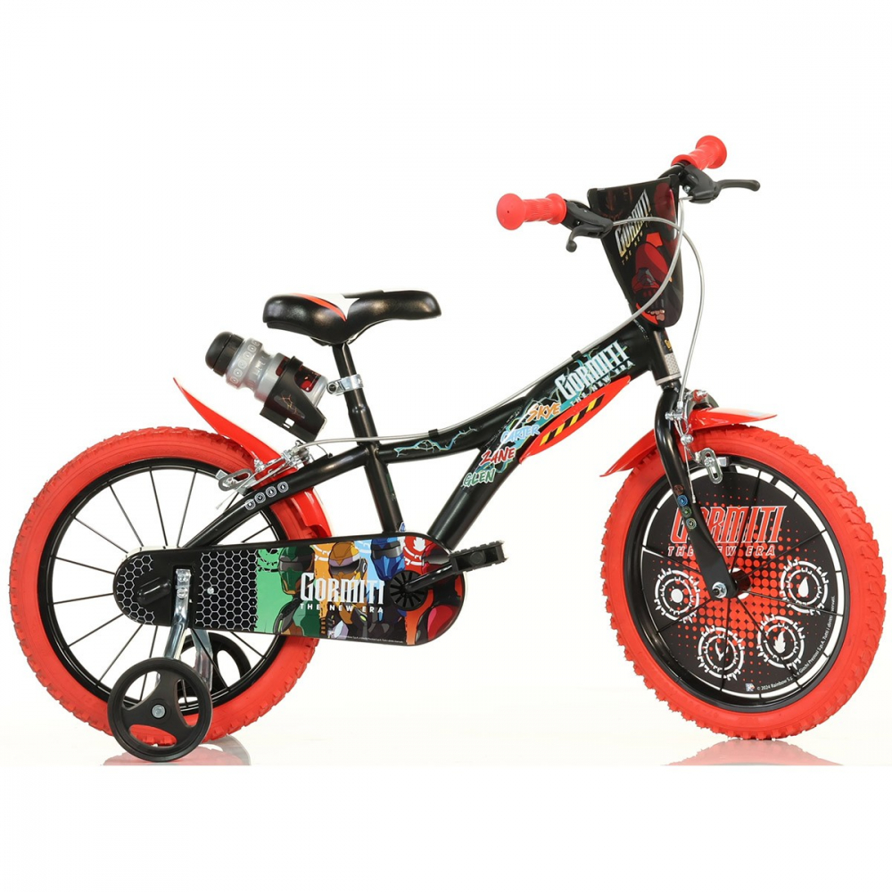 Dino Bikes Gormiti 16": Bicicleta Sigura pentru Copii