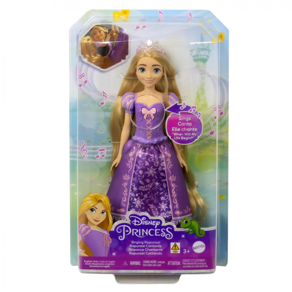 Papusa Rapunzel Cantatoare Disney Mattel