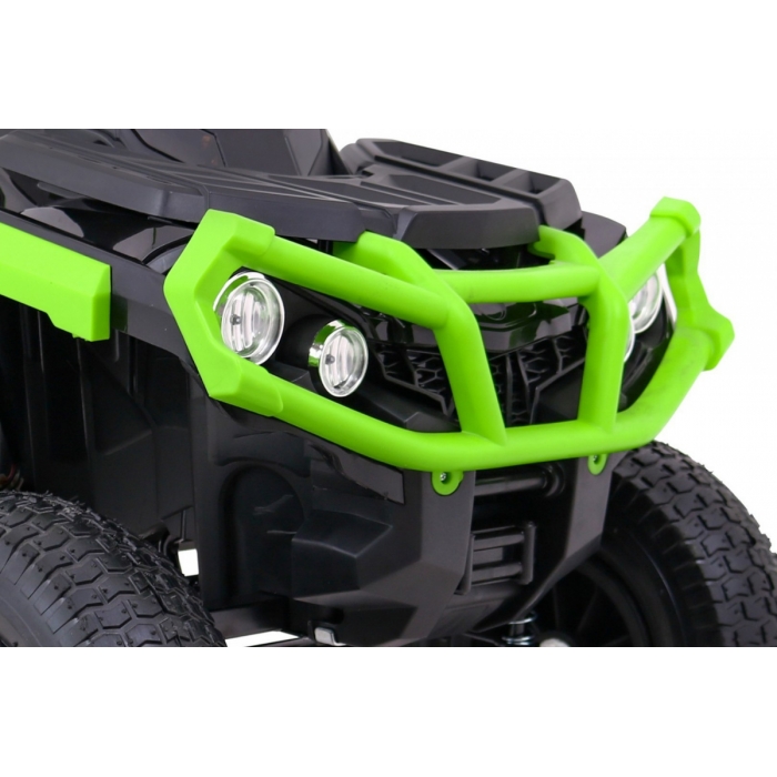 ATV Electric Copii Ramiz 90W Negru-Verde - imagine 4