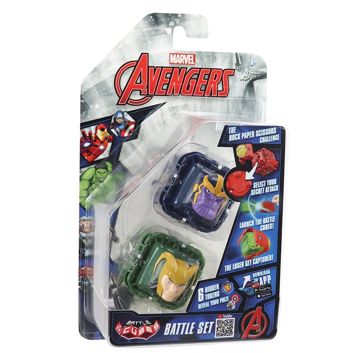 Set Battle Cubes Thanos vs Loki | Joc de Strategie