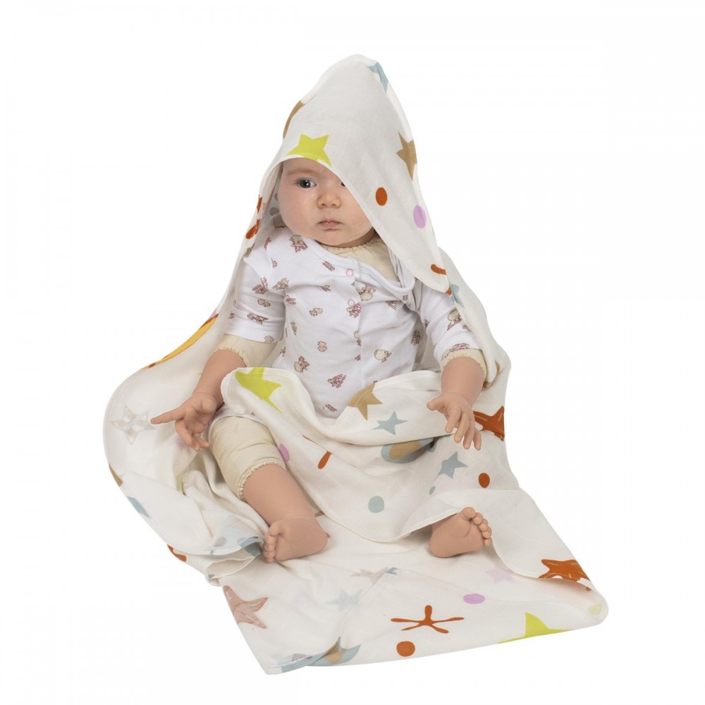 Prosop baie cu gluga Space SeviBebe - imagine 2