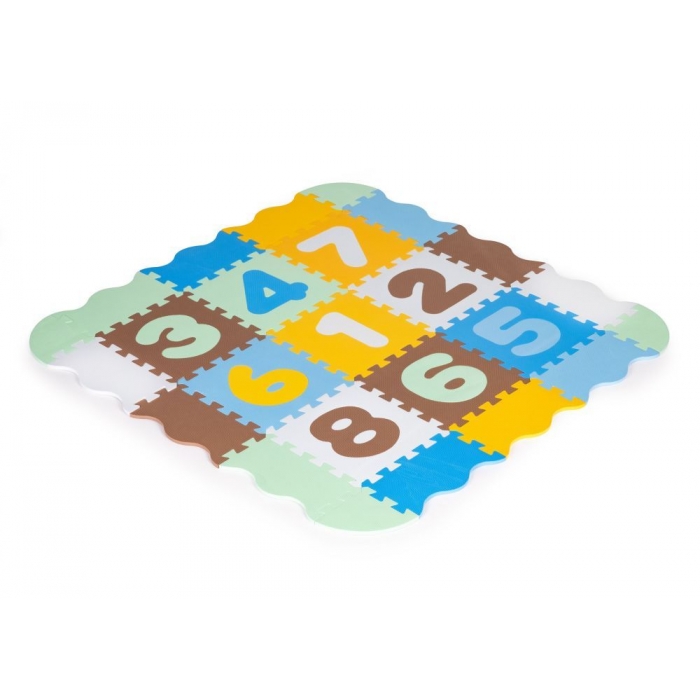 Salteluta Puzzle Ecotoys cu Pereti 25 Elem - imagine 3
