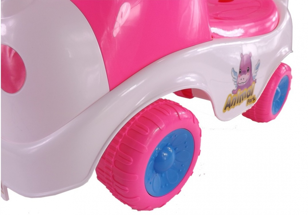 Ride-On MalPlay Hipcio Walker Pink, cu spatar - imagine 13