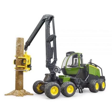 Bruder Tractor Forestier John Deere 1270G - imagine 5