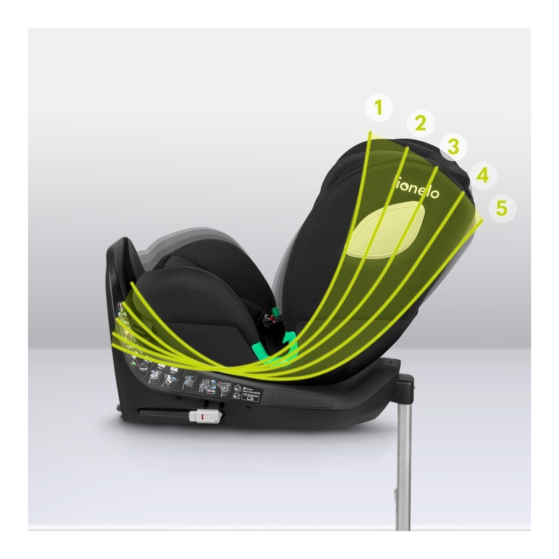 Scaun auto Lionelo Braam i-Size, 0-36 kg, ISOFIX - imagine 3