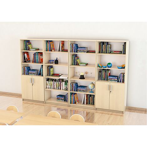 Set Expo 7 Moje Bambino - Mobilier școlar mesteacan - imagine 4