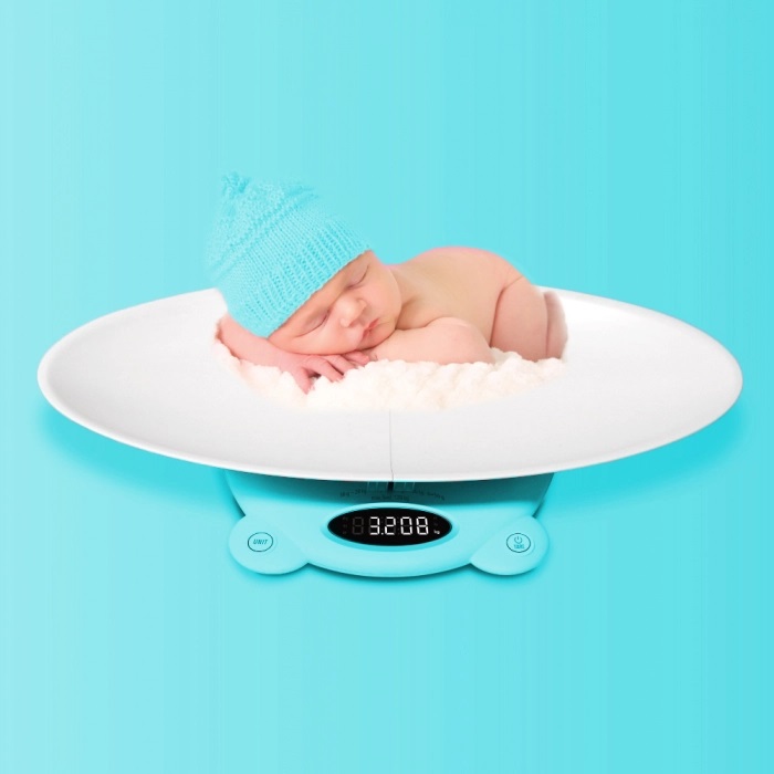 Cantar Electronic Vitammy Babycinno 4 în 1 Turcoaz - imagine 3