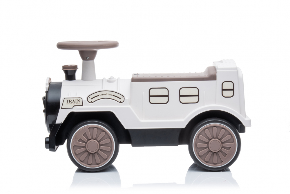 Trenulet Vintage Train White Nichiduta - imagine 2