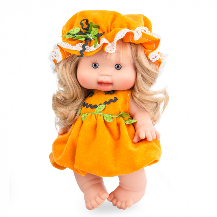 Păpușă Marina & Pau Nenote Halloween Dovlecel, 26 cm