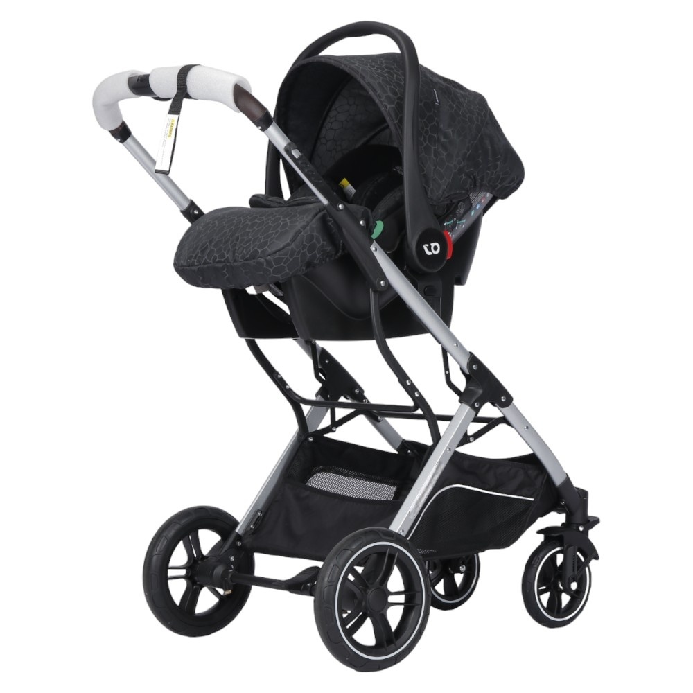 Carucior 3 în 1 Novokids H3100 - Negru - imagine 5