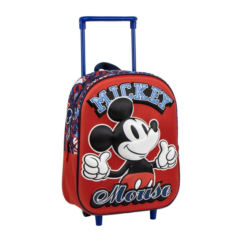 Ghiozdan Troller Mickey 3D Cerda pentru Grădiniță