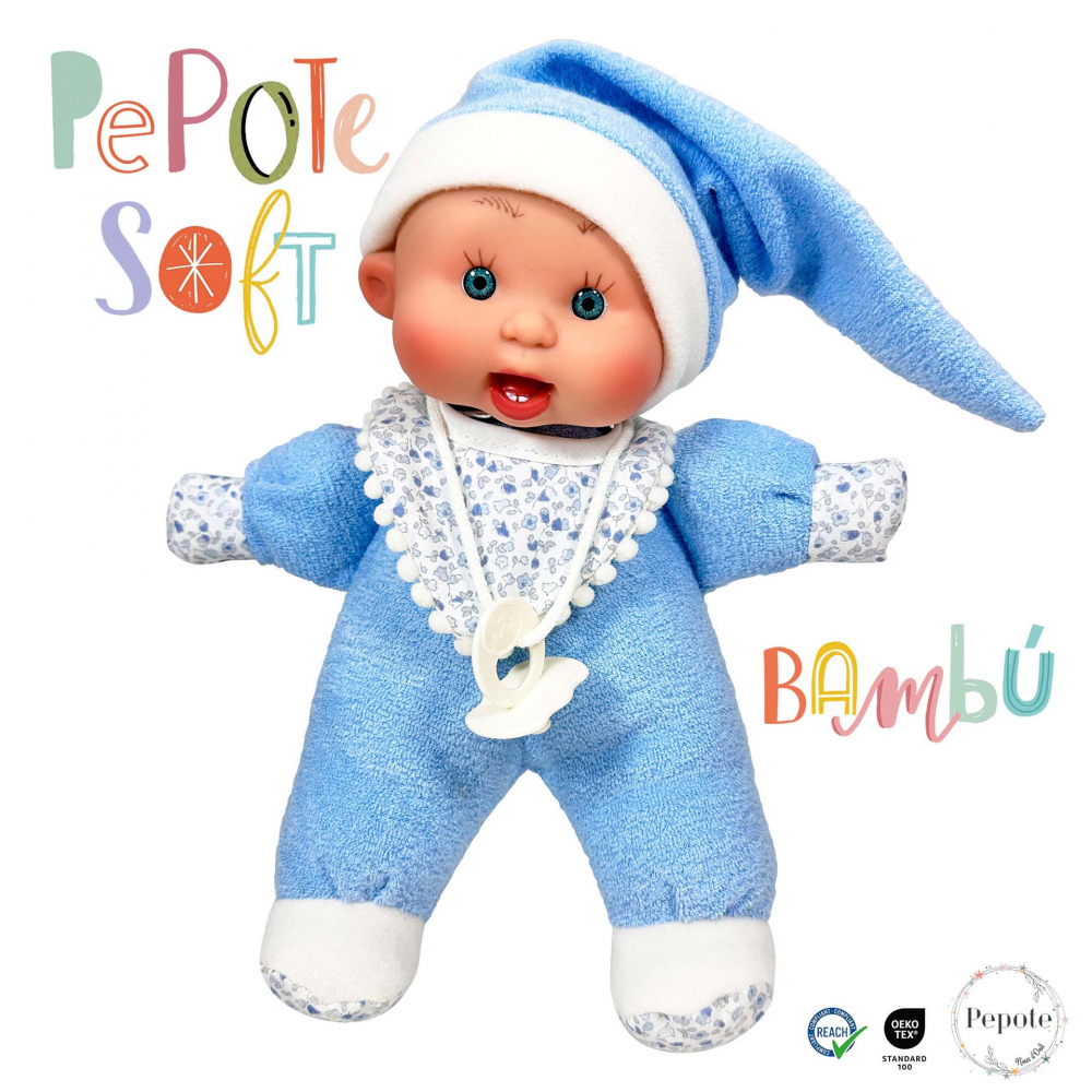 Păpușă Nines D'Onil 26 cm, Corp Moale, Miros de Vanilie