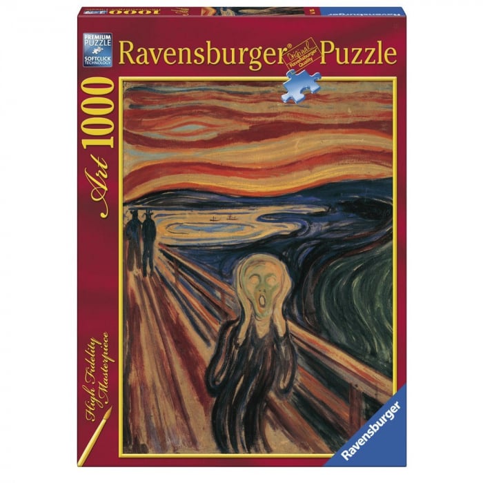 Puzzle 3D Ravensburger Edvard Munch | Artă Originală