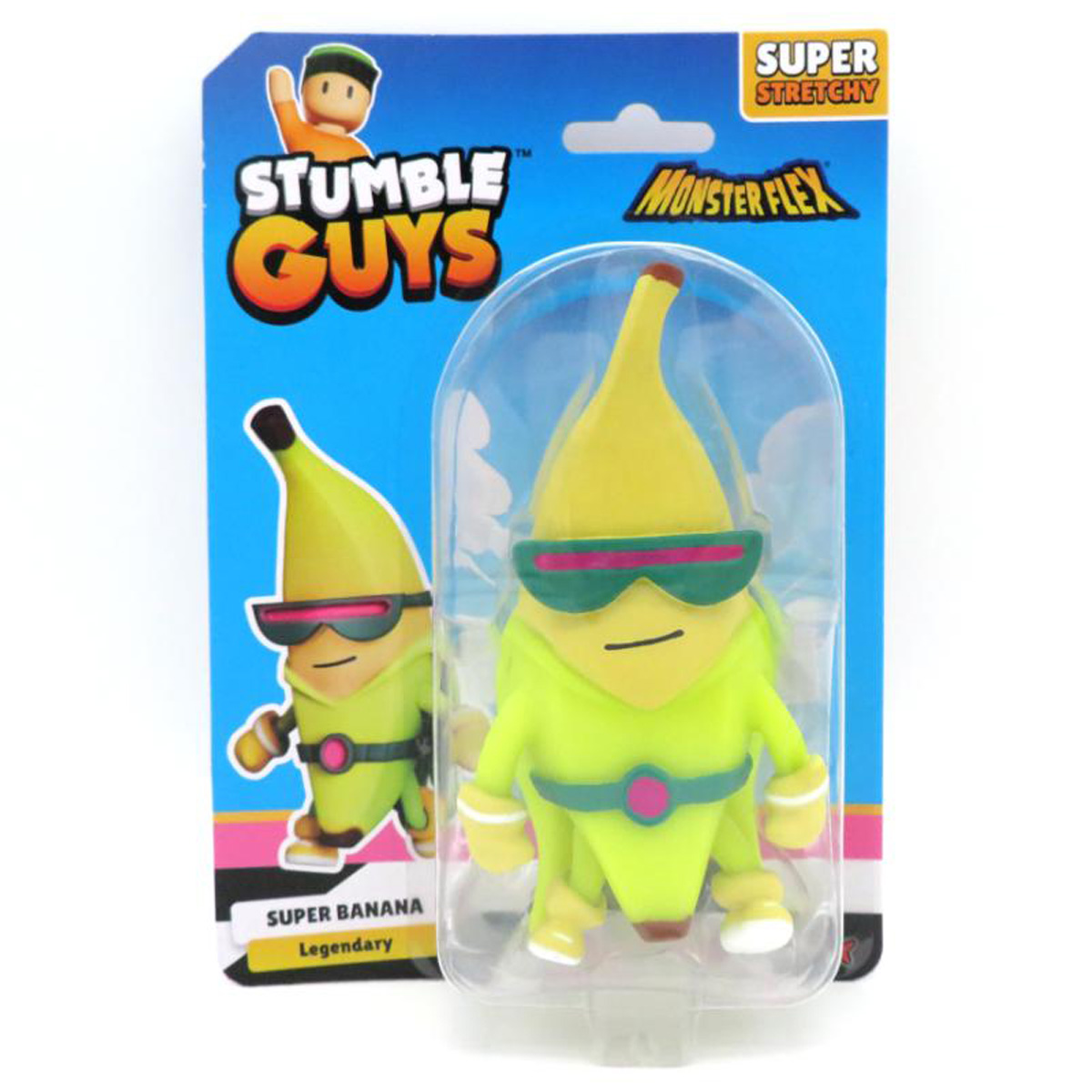 Figurina Monster Flex Super Banana, Flexibila