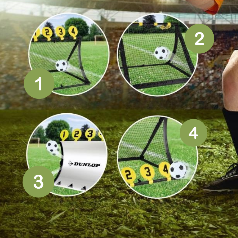 Set antrenament fotbal Dunlop 4 în 1 - imagine 3