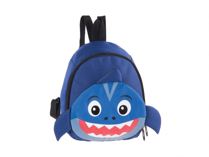 Ghiozdan Baby Shark Pulse Albastru pentru Grădiniță