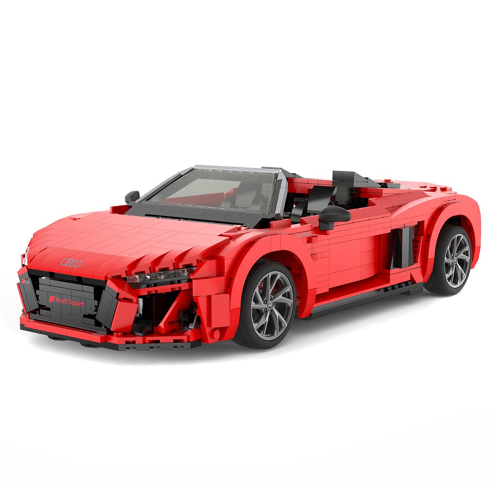 Set Constructie Rastar Audi R8 Spyder 1:14