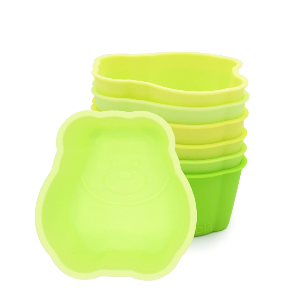 Set 6 Forme Silicon Urs Melii - Organizare Mese