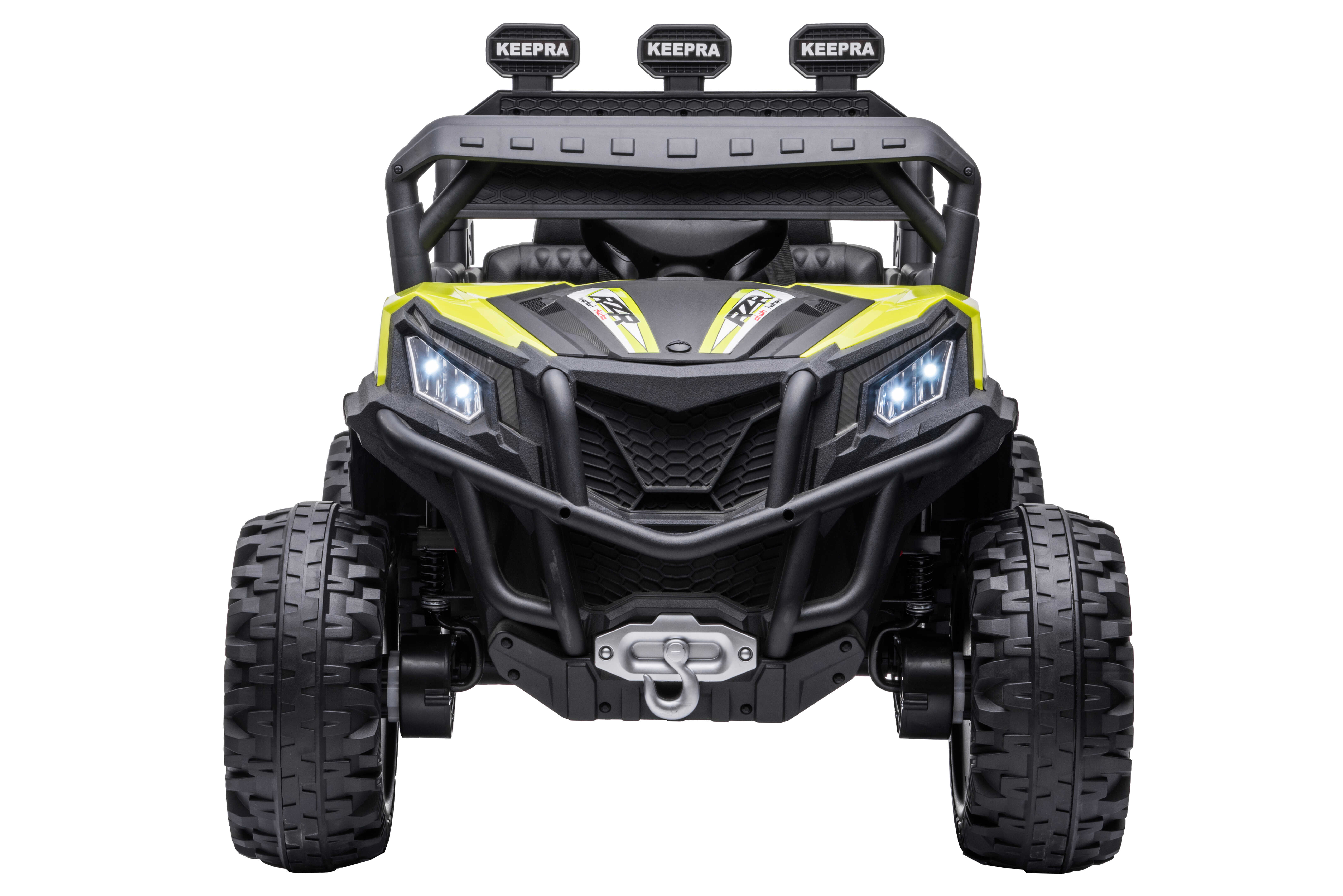 UTV Turbo RZR 4x4 12V Verde | Autokids - imagine 4