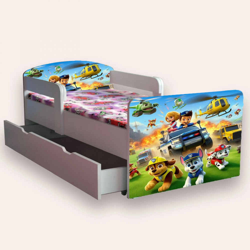 Pat Paw Patrol Rezistent cu Sertar | Cameramagica - imagine 2