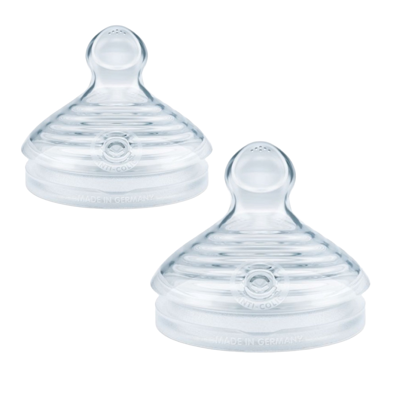 Set 2 Tetine NUK for Nature Silicon M 6-18 luni - imagine 2