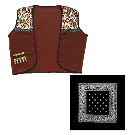 Vesta Cowboy XL Widmann - Costum Carnaval - imagine 2