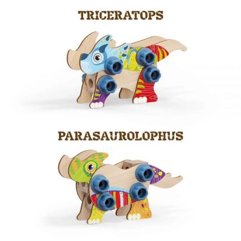 Quercetti Bio Set Dino - Constructie Creativa - imagine 5