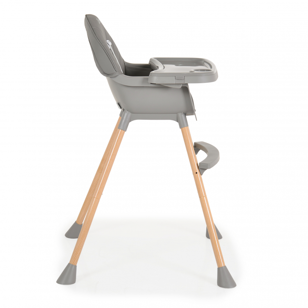 Scaun de masa 2in1 Moni Donut Grey - imagine 5