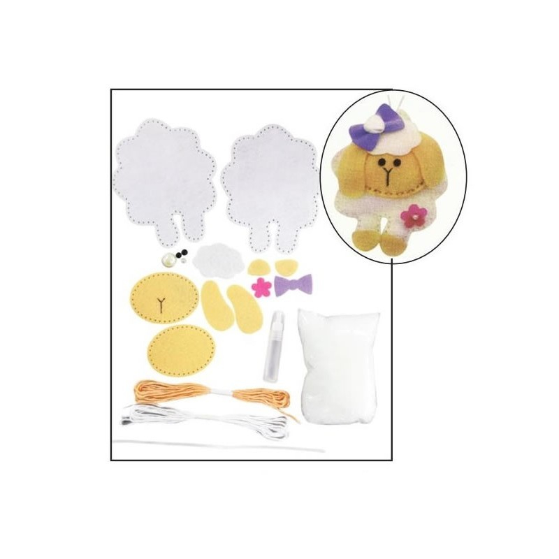 Set creativ Colorart Catelus cusut, +5 ani