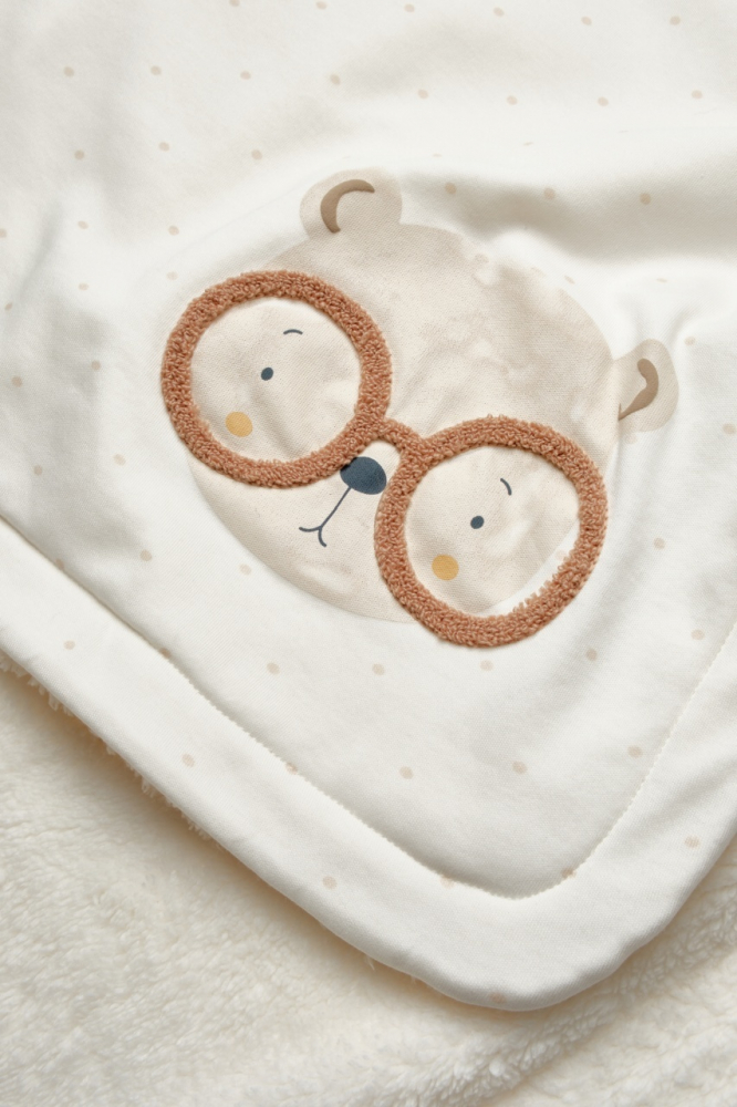 Paturică Bumbac Organic BabyCosy pentru Nou-Născut - imagine 3