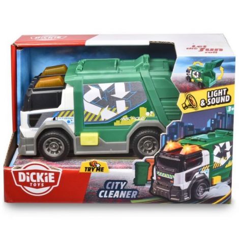 Mașină de gunoi Dickie Toys cu lumini și sunete - imagine 3