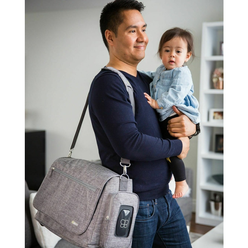 Rucsac multifuncțional Bbluv Metro Grey - imagine 7