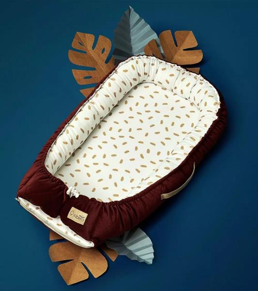 Baby Nest Klups Rosu V108 - Somn Linistit
