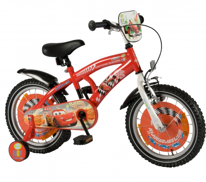 Bicicleta EL Disney Cars 16" cu frane manuale - imagine 2