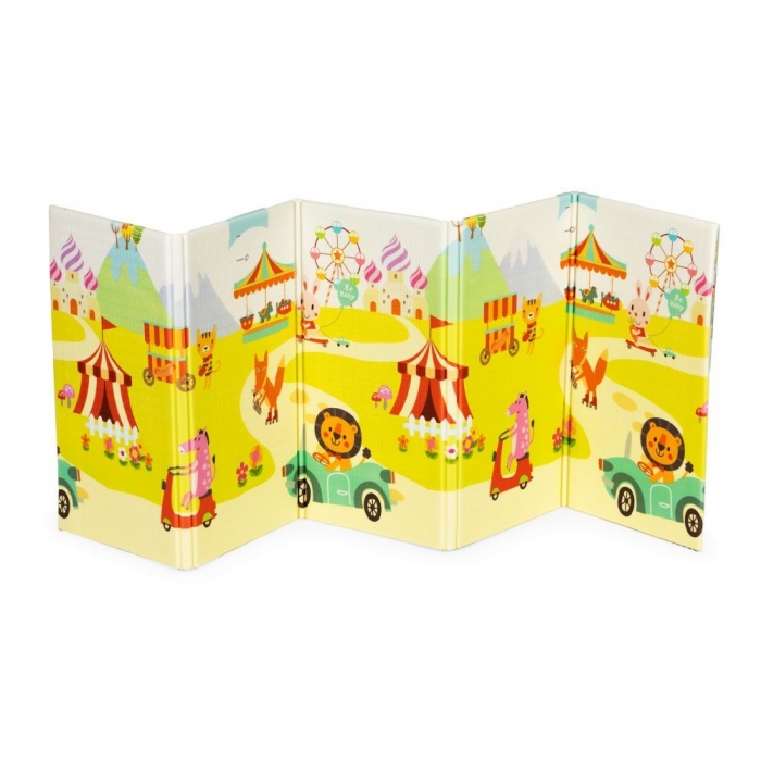 Salteluta joaca 2 in 1 Ecotoys - imagine 3