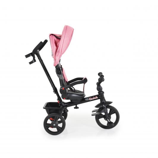 Tricicleta Byox Quick Pink, Sezut Reversibil, 18m+ - imagine 6