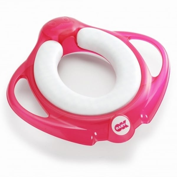 Reductor Toaletă OK Baby Pinguo Soft Roz